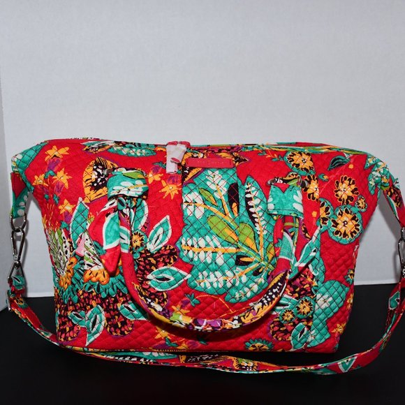 Vera Bradley Hadley Satchel in Rumba #21605-G2